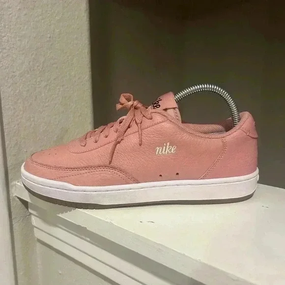 Nike Court Vintage Premium Sneakers Shoes CW1067-600 Women's Pink Size US 8 - Picture 4 of 9